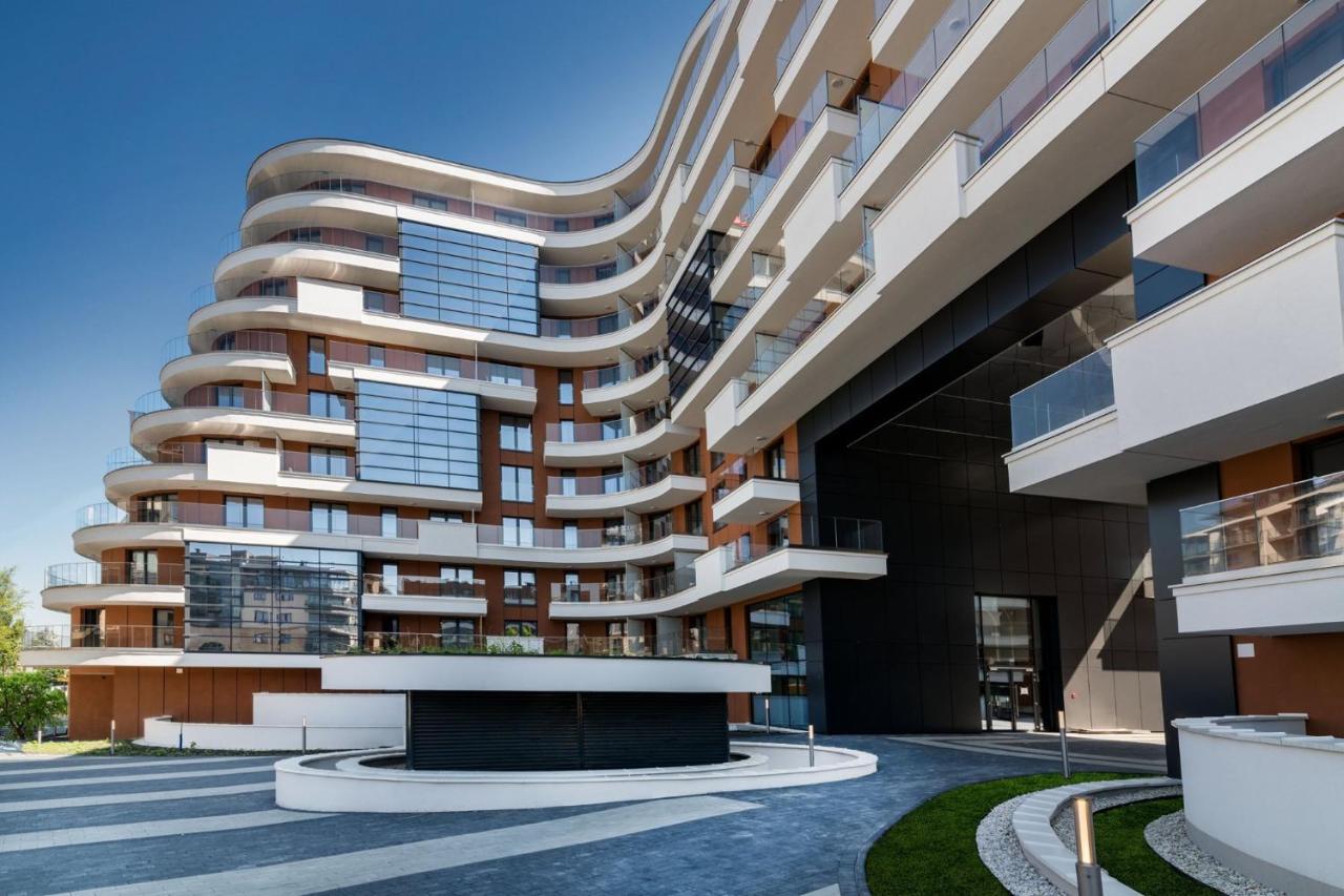 קרקוב Vistula Terraces Apartment מראה חיצוני תמונה