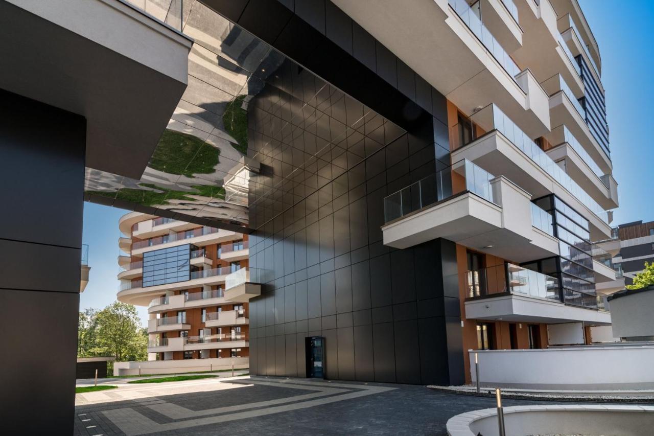 קרקוב Vistula Terraces Apartment מראה חיצוני תמונה